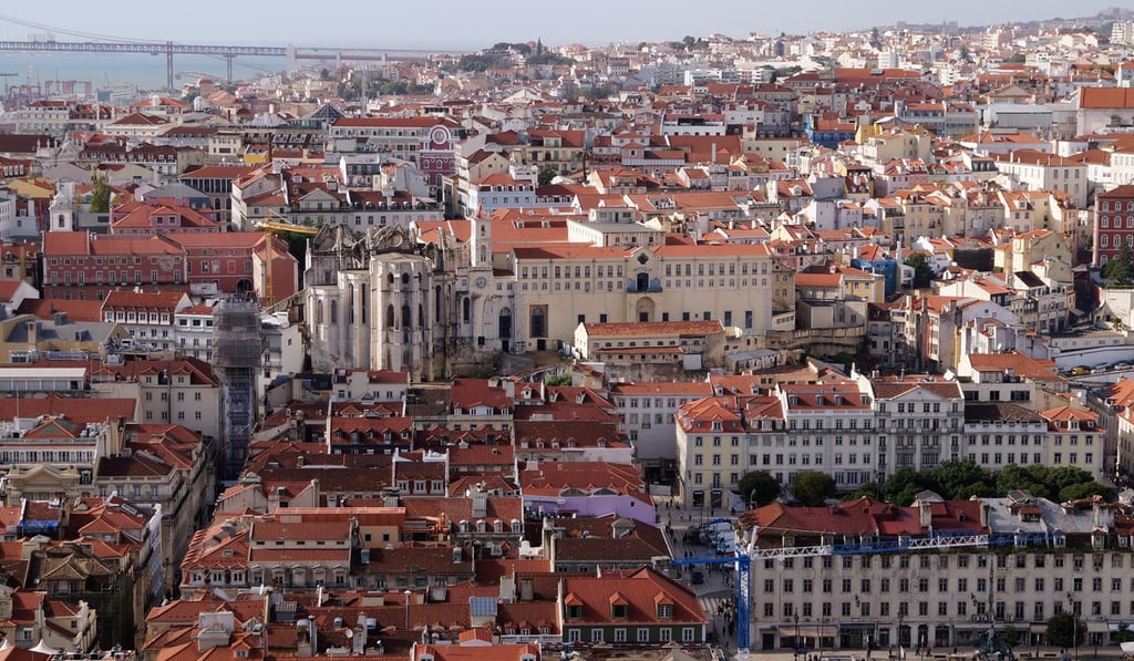 A view of Lisbon from Saint George’s castle. Photo: Shutterstock