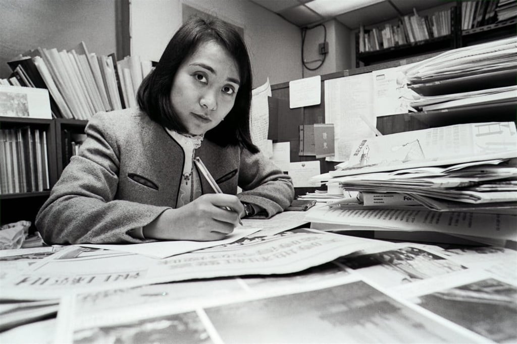 Lau in 1986, when she was a journalist with the Far Eastern Economic Review. Photo: SCMP
