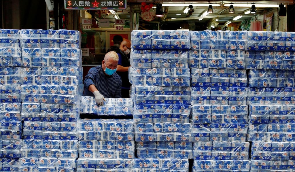 Hongkongers have been panic buying toilet paper in recent weeks. Photo: Reuters