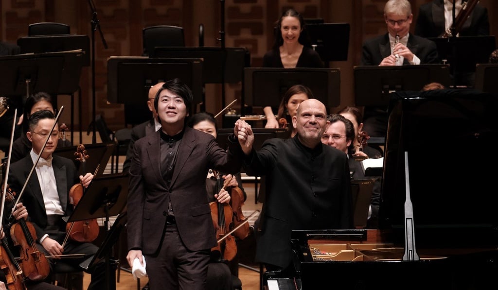 Chinese pianist Lang Lang (front left) performed Beethoven’s Piano Concerto No 2 in January with Hong Kong Philharmonic Orchestra, led by music director Jaap van Zweden (above right), as part of its ‘Beethoven 250th’ concert series.