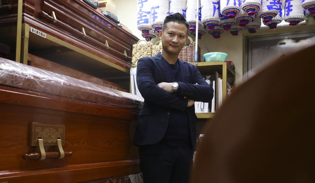 Funeral Business Association chairman Kwok Hoi-pong said the group approached the Hong Kong government seeking help as soon as they realised they were running out of stock. Photo: K.Y. Cheng