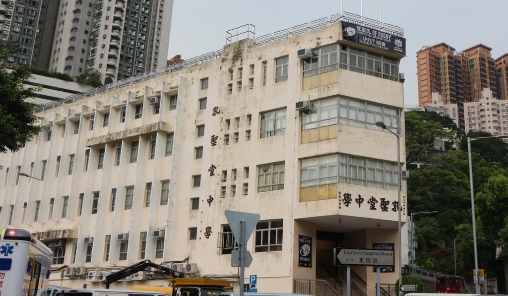 Vice-principal Ho Pak-yan of Confucius Hall Secondary School has been suspended over a poem he shared on social media. Photo: Handout.