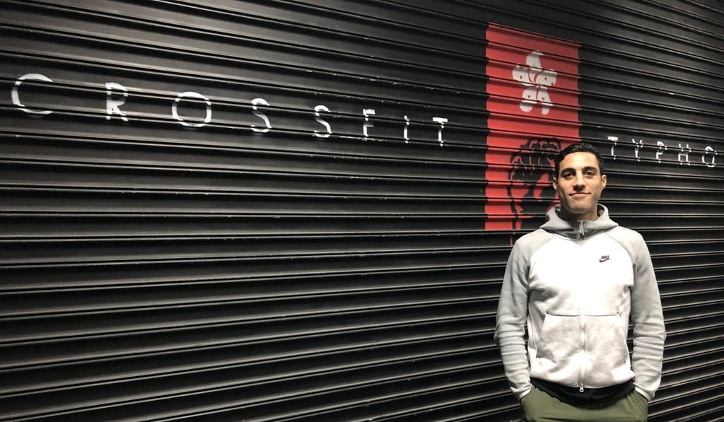 Joshua Meninga tries not to touch his face to avoid catching Covid-19. Photo: Laura Westbrook