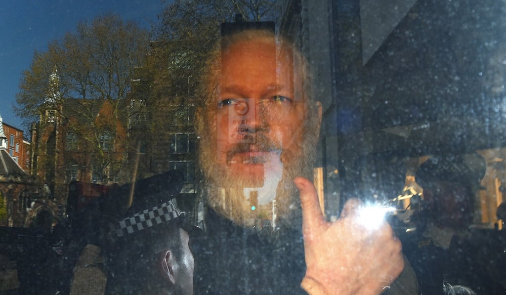 WikiLeaks co-founder Julian Assange arrives at Westminster Magistrates Court in London on April 11, 2019. Photo: EPA-EFE WikiLeaks co-founder Julian Assange arrives at Westminster Magistrates Court in London on April 11, 2019. Photo: EPA-EFE