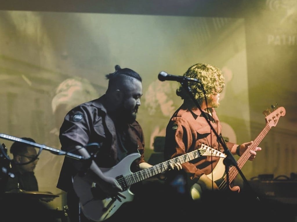 Spooky Wet Dreams performing on the night of the Koleksi Dendangan Untuk Masa Hadapan album launch. Photo: Jipa / Instagram / @yungmeraki