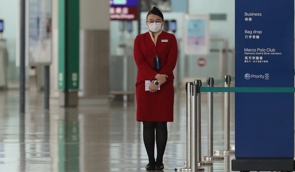 Cathay Pacific had initially appealed to its airline staff to take up to three weeks of unpaid leave. Photo: Winson Wong