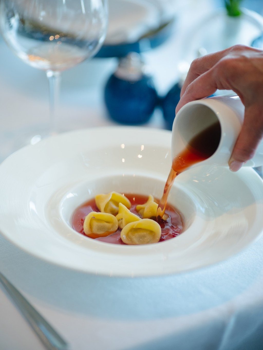 Klugmann’s wild Boar stuffed cappelletti.