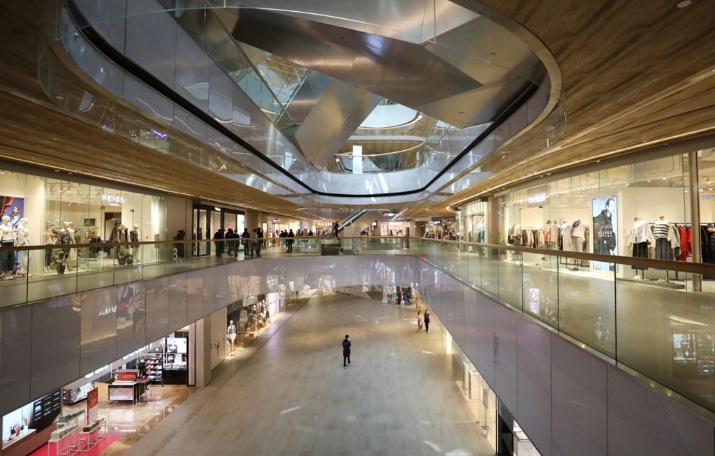 Hong Kong’s Citygate Outlets, in Tung Chung, would normally be considerably busier. Photo: Nora Tam