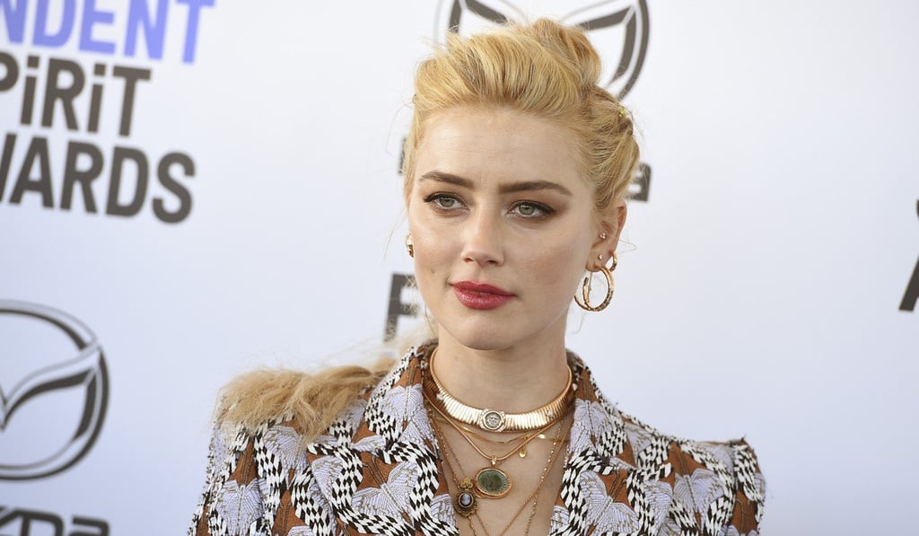 Amber Heard arrives at the 35th Film Independent Spirit Awards on in Santa Monica, California, on February 8. Photo: AP