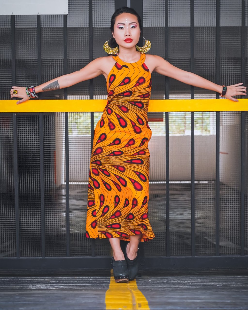 A cheongsam from OliveAnkara.