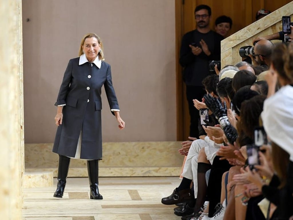 Miuccia Prada, co-creative director of her family's namesake company. After Prada announced the formation of its Diversity and Inclusion Advisory Council, it was also announced filmmaker Ava DuVernay would serve as co-chair with activist Theaster Gates. Photo: Getty Images