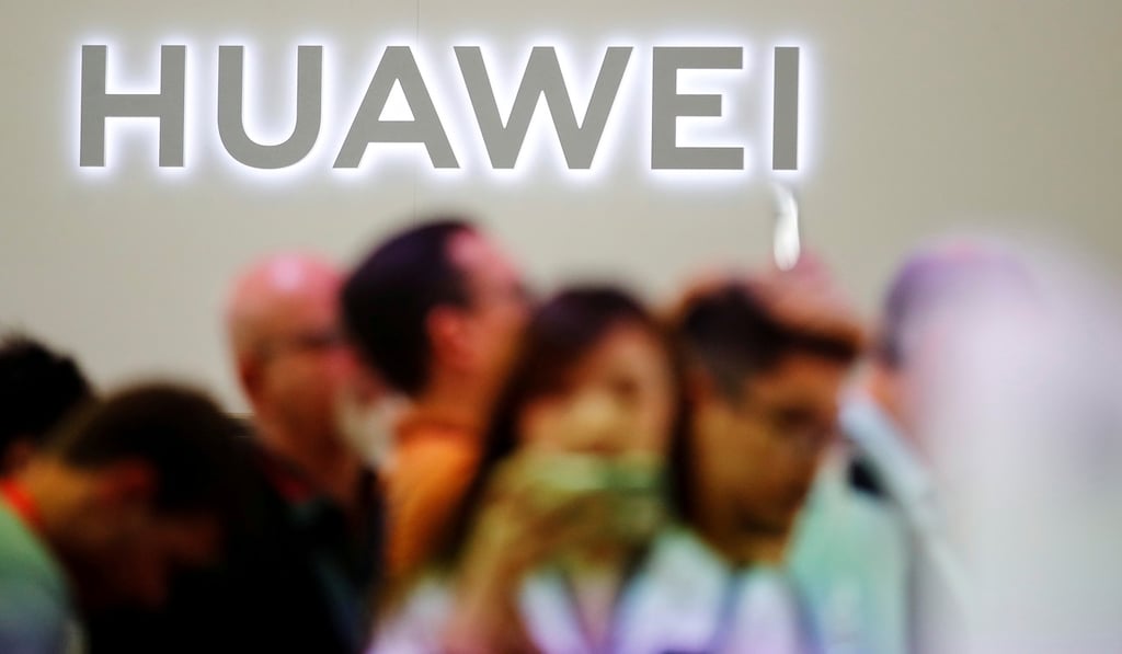 The Huawei logo is pictured at the IFA consumer tech fair in Berlin, Germany, in September last year. Photo: Reuters
