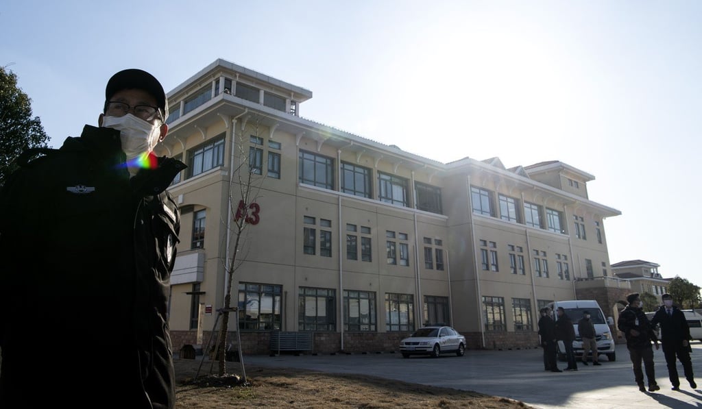 The laboratory at the Shanghai Public Health Clinical Centre Shanghai was ordered to close a day after sharing the genome sequence. Photo: AFP