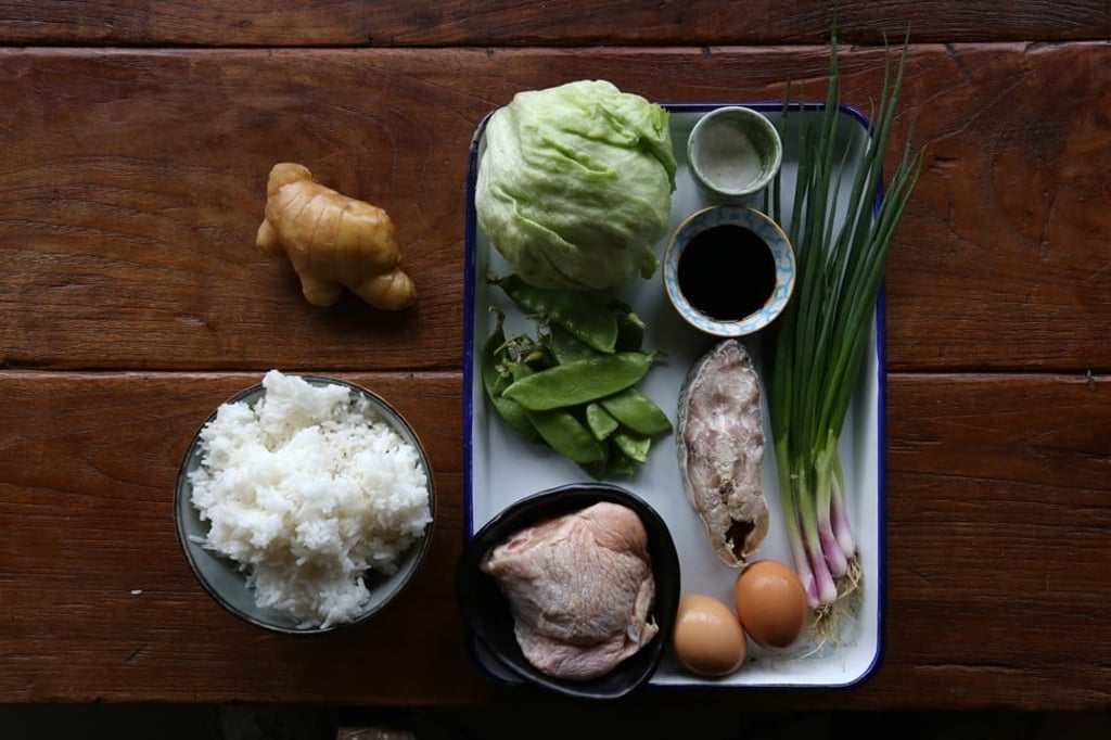 The ingredients for the dish. Photo: Jonathan Wong
