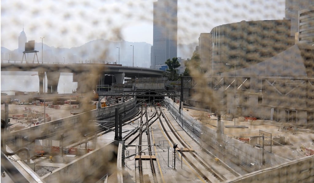 Work at Hung Hom MTR station has been plagued by problems. Photo: Sam Tsang