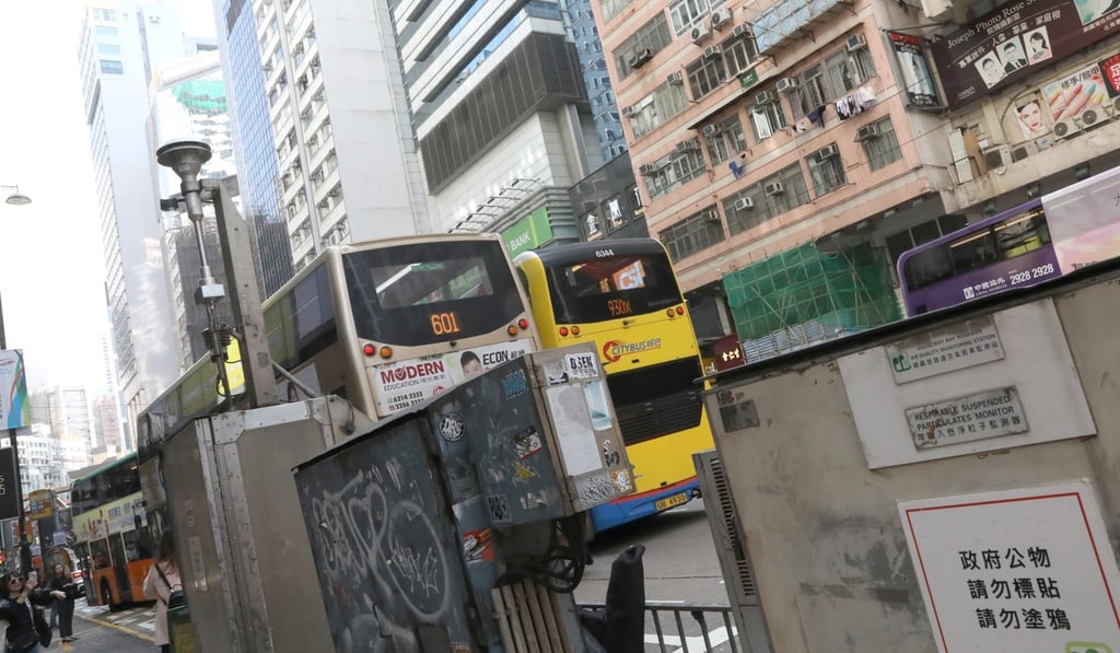 One of only three roadside air quality monitoring stations in Hong Kong is located in Causeway Bay. More should be set up across the city. Photo: K.Y. Cheng
