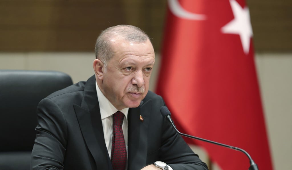 Turkish President Recep Tayyip Erdogan. Photo: Presidential Press Service via AP