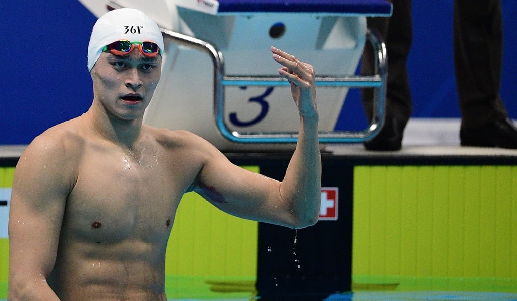 Sun Yang is now officially a cheat. Photo: AFP