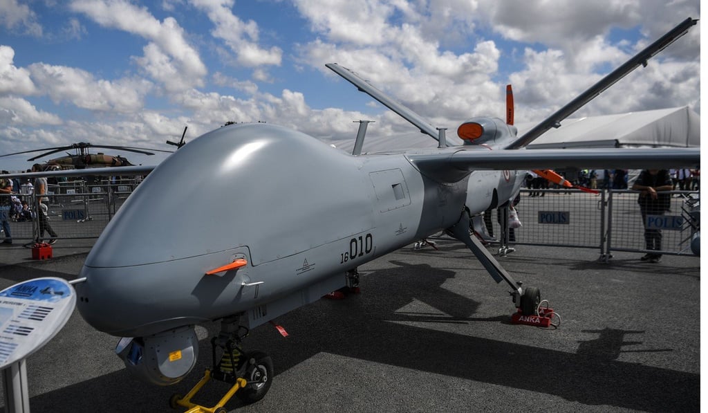 A Turkish unmanned aircraft. Photo: AFP