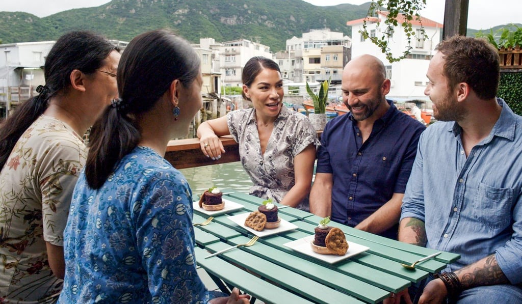 From left: Tai O Banyan Tree owners Clifford Wong Chun-kit and Charlene Tang Sze-ling, Karin Bohn (interior designer), Nick Liberato (restaurateur) and Dennis Prescott (chef).