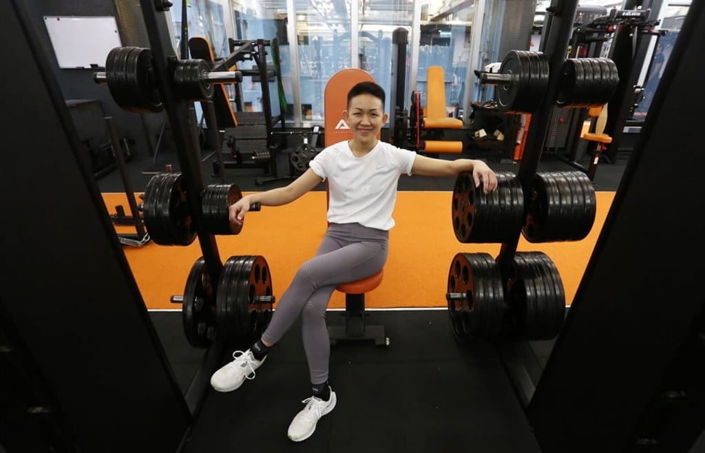 May Chow, chef and owner of Little Bao and Happy Paradise, at ATP Personal Training in Central. Photo: SCMP / Jonathan Wong