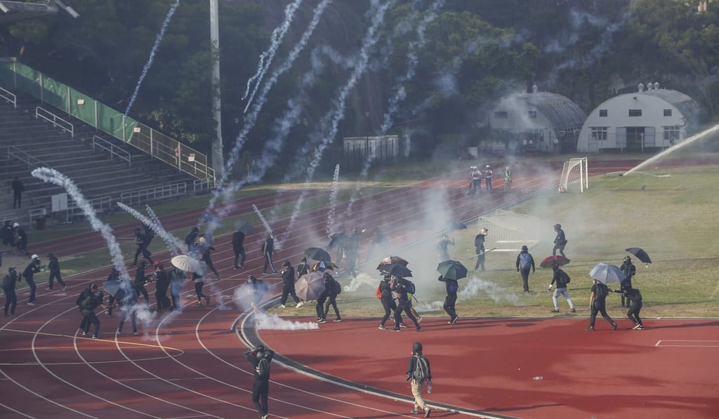 Several universities became battlegrounds in the second half of 2019 as radical protesters occupied the campuses and engaged in fierce clashes with police. Photo: Winson Wong