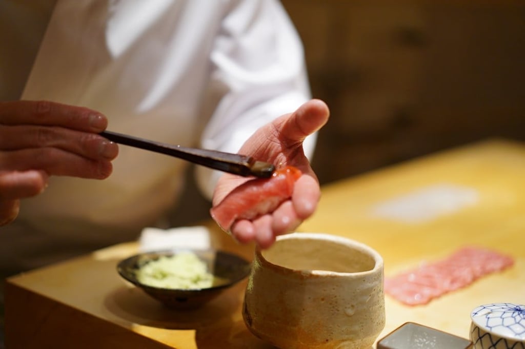 Hong Kong’s Sushi Saito crept into the top 10 of the Opinionated About Dining Top 100+ Asia Restaurants 2020 chart – just.