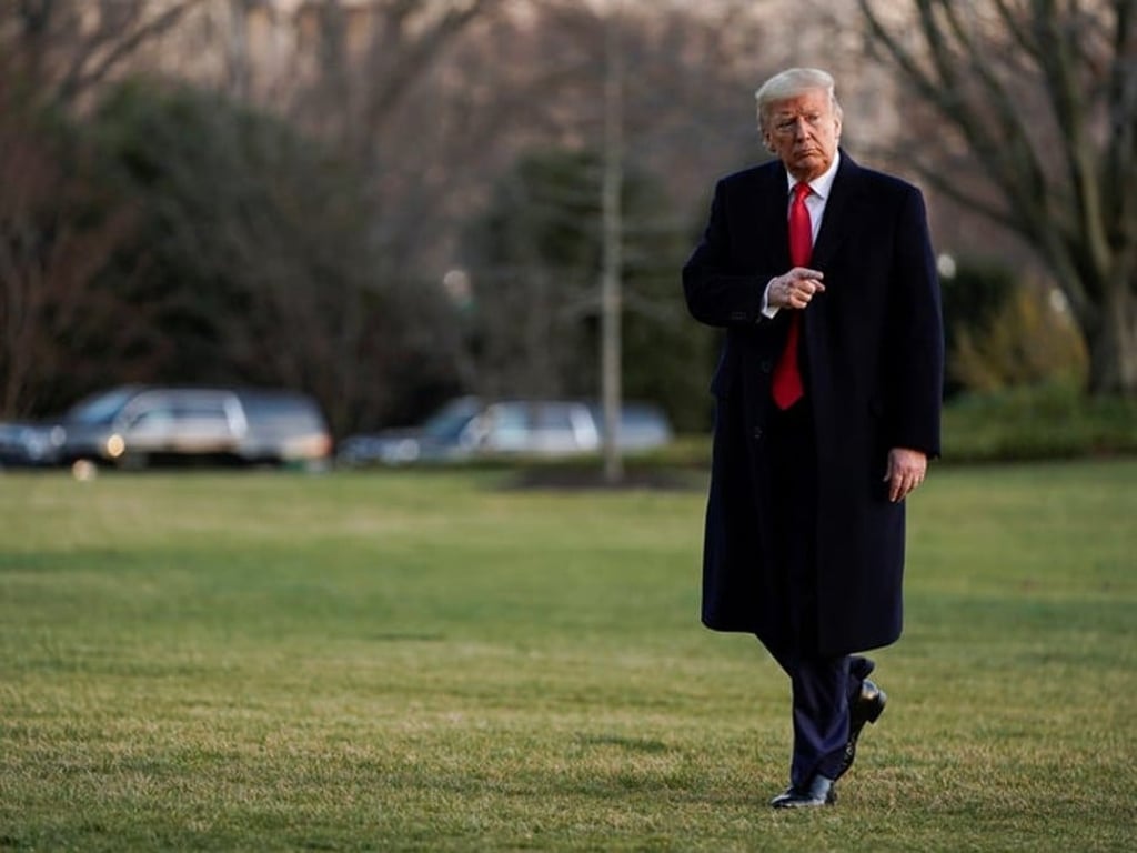 US President Donald Trump. US President Donald Trump.