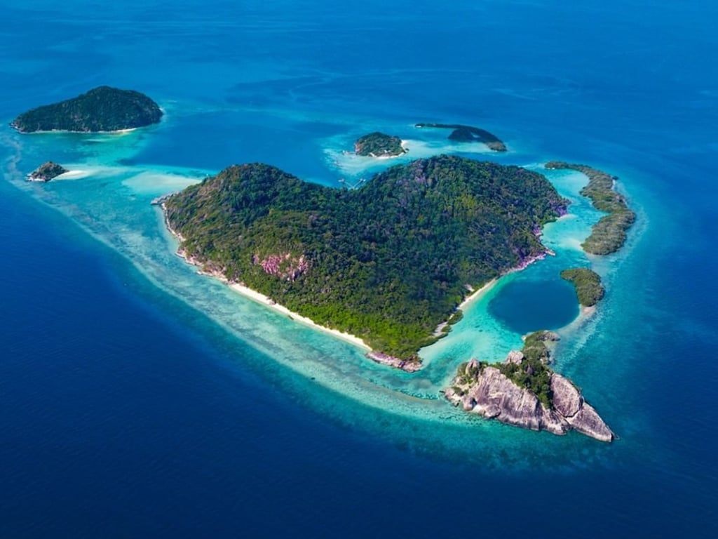 The combination of a ferry from Singapore and then a seaplane make a trip to stunning Bawah Reserve an adventure even before you arrive. The combination of a ferry from Singapore and then a seaplane make a trip to stunning Bawah Reserve an adventure even before you arrive.