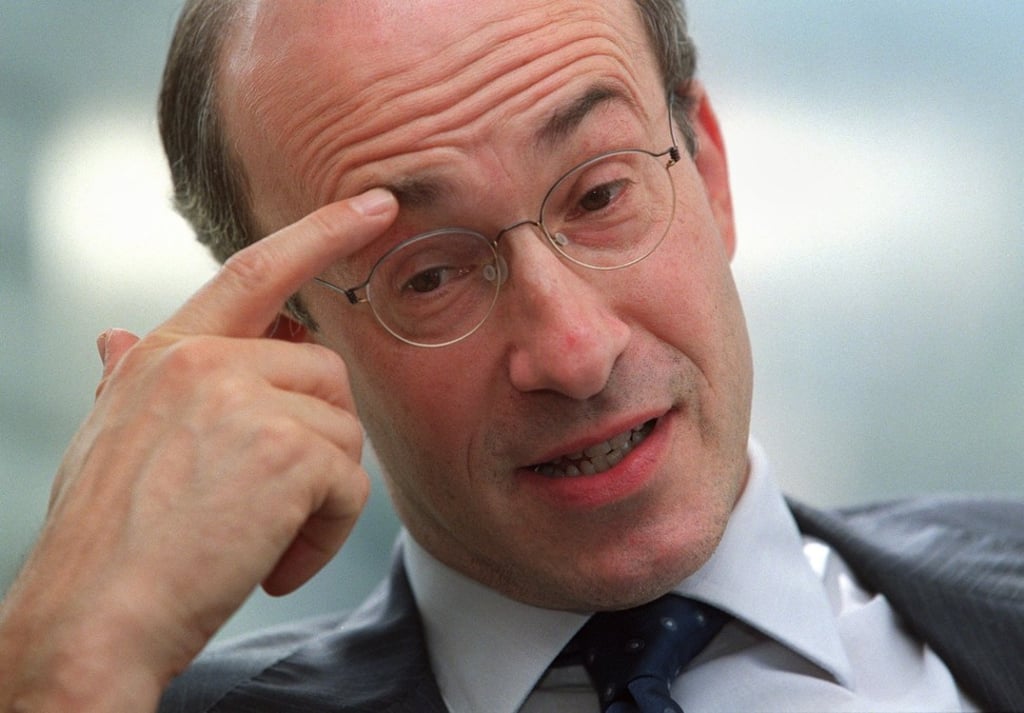 Kenneth Rogoff, former chief economist of the International Monetary Fund, at an interview in Hong Kong on 14 October 2002. Photo: SCMP