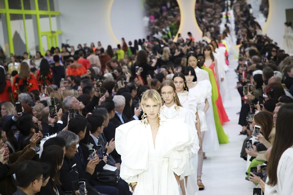 Valentino’s spring/summer 2020 ready-to-wear collection. Photo: Invision/AP