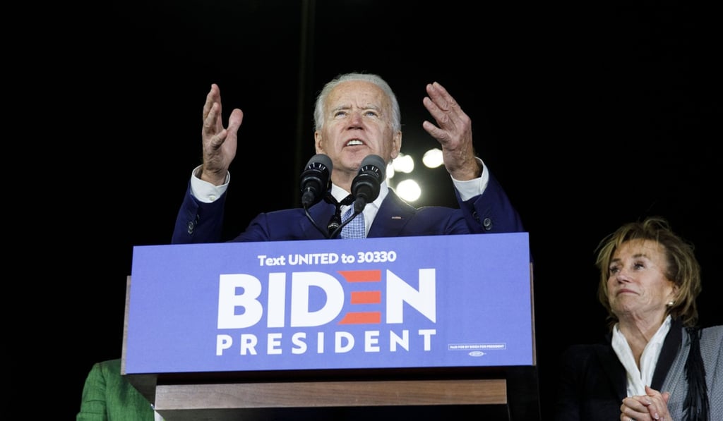 Democratic presidential candidate Joe Biden. Photo: Bloomberg