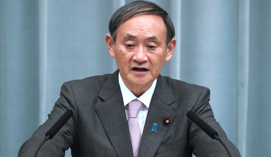 Japanese Chief Cabinet Secretary Yoshihide Suga said the two nations decided the coronavirus fight was the priority. Photo: EPA-EFE