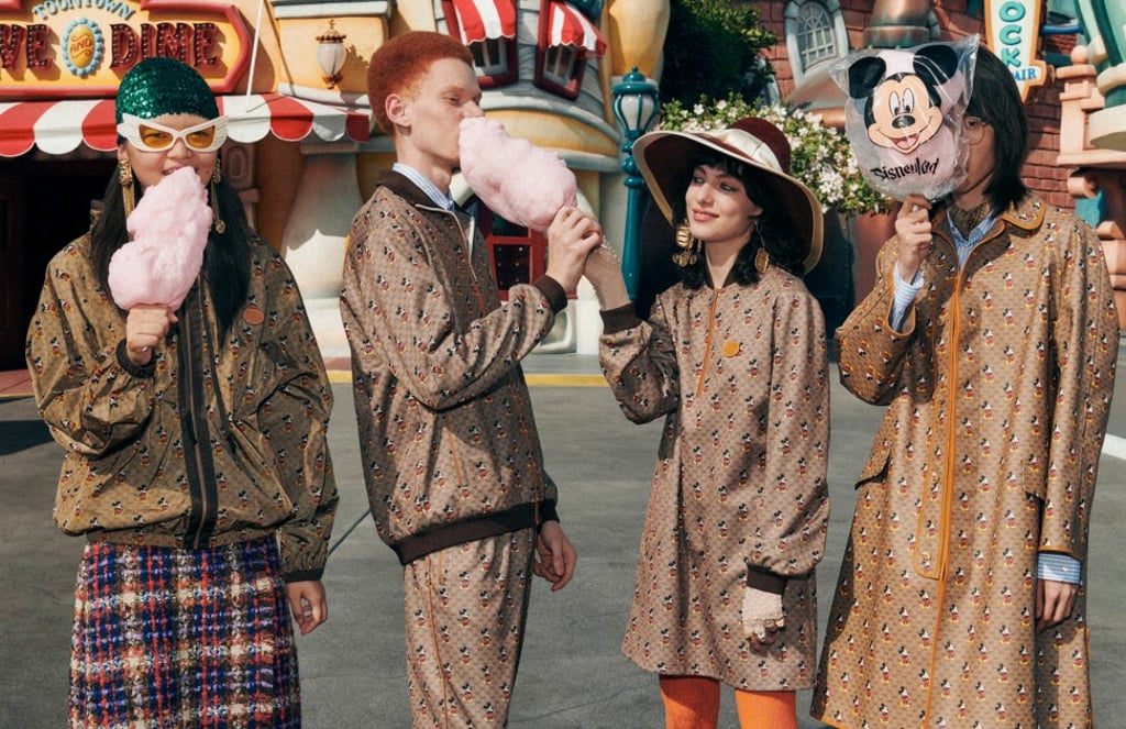 There’s a retro vibe to Gucci’s Mickey Mouse collaboration. Photo: Gucci