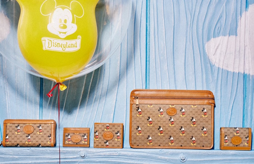 A meeting of two brands: Gucci x Mickey Mouse. Photo: Gucci