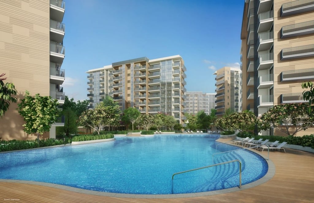 Sengkang Grand Residences next to Buangkok MRT station, Singapore. Photo: CapitaLand Sengkang Grand Residences next to Buangkok MRT station, Singapore. Photo: CapitaLand