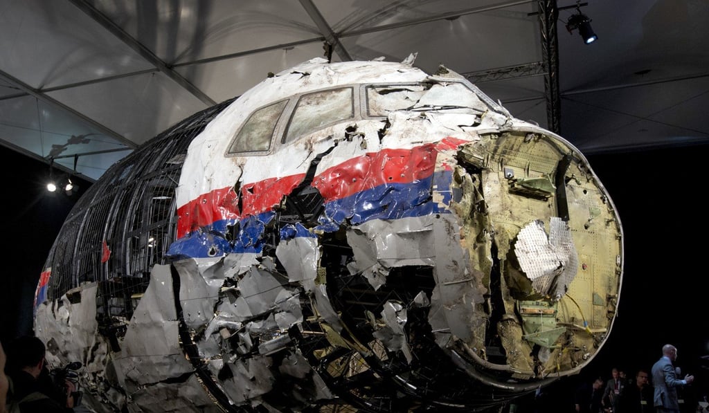 The reconstructed wreckage of Malaysia Airlines Flight MH17. Photo: AP Photo The reconstructed wreckage of Malaysia Airlines Flight MH17. Photo: AP Photo