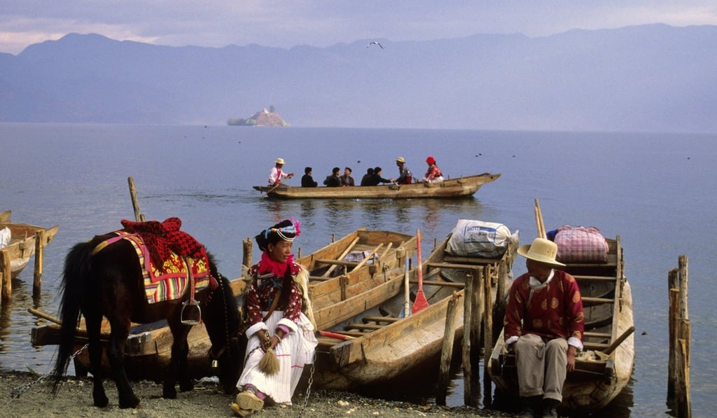 Lugu Lake in China’s Yunnan province is home to the Mosuo tribe. Photo: hemis.fr