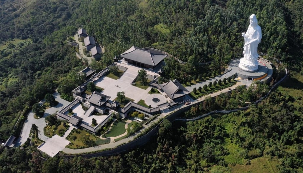 Hong Kong’s Tsz Shan Monastery, in Tai Po, was shortlisted in the New Culture Destination of the Year, Asia-Pacific category. Photo: SCMP / Martin Chan