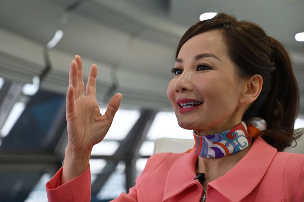 Janbe Sun Jie, chief executive of Trip.com Group, formerly known as Ctrip, during an interview in Shanghai on April 26, 2019. Photo: AFP