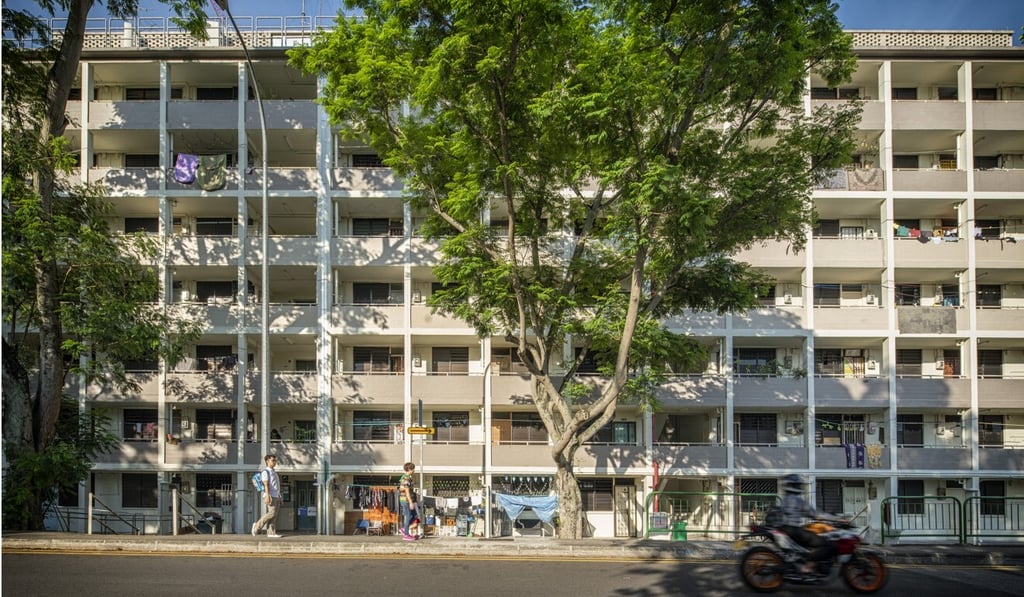 A Housing & Development Board public estate in the Queenstown area of Singapore. Photo: Bloomberg