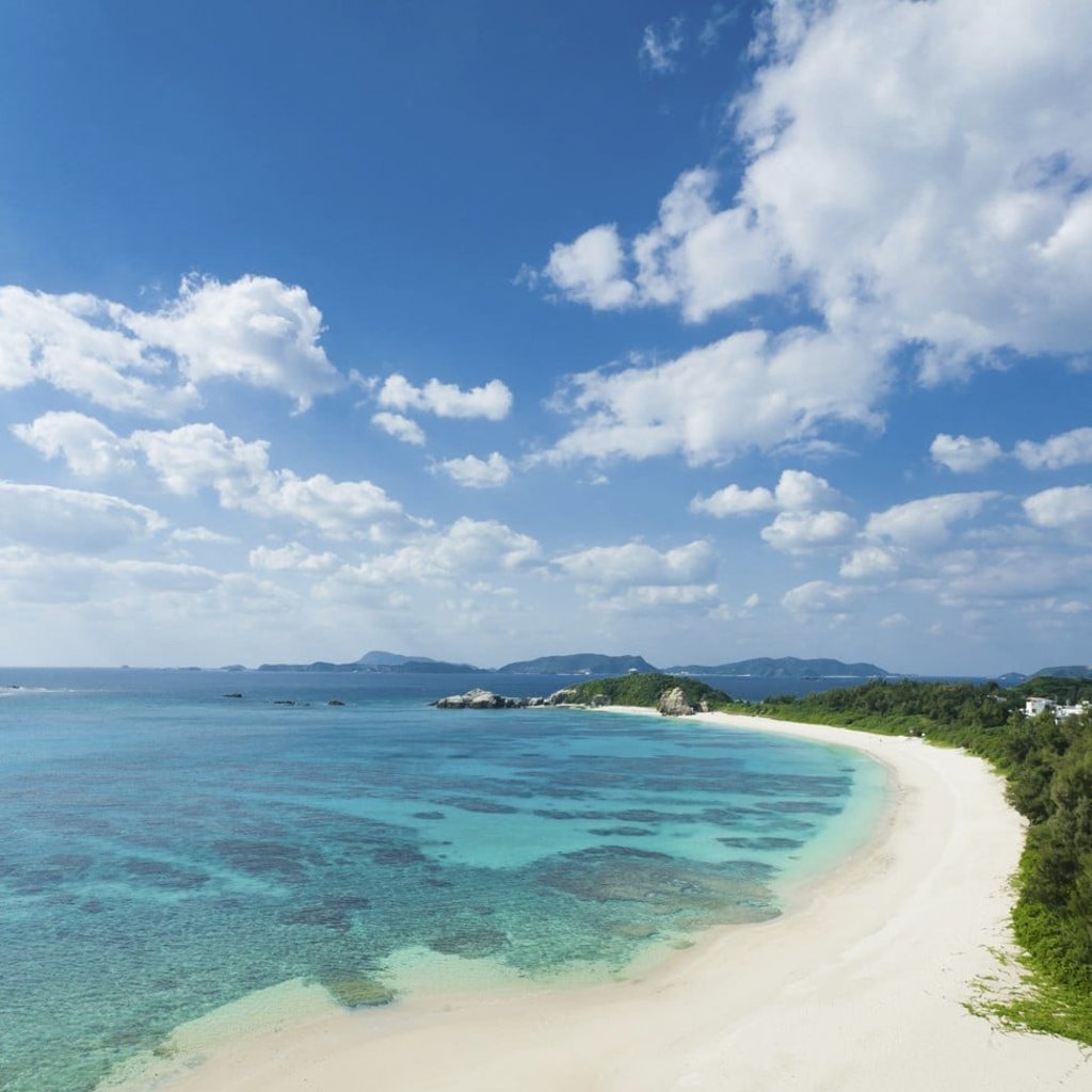 White sands and beautiful waters await travellers to Okinawa’s beaches. Photo: Lightfoot Travel