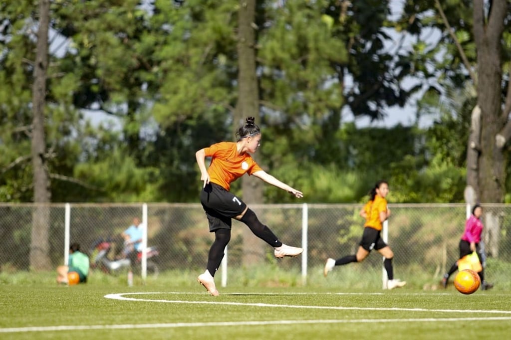 Daphne spent years trying to convince her parents soccer was the right sport for her.