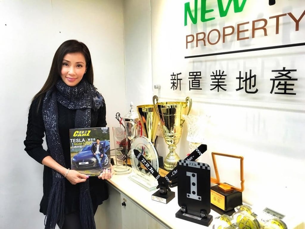 Yeung at her office. Photo: @deniseyeung888/Instagram Yeung at her office. Photo: @deniseyeung888/Instagram