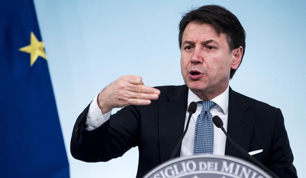 Italian Prime Minister Giuseppe Conte. Photo: EPA