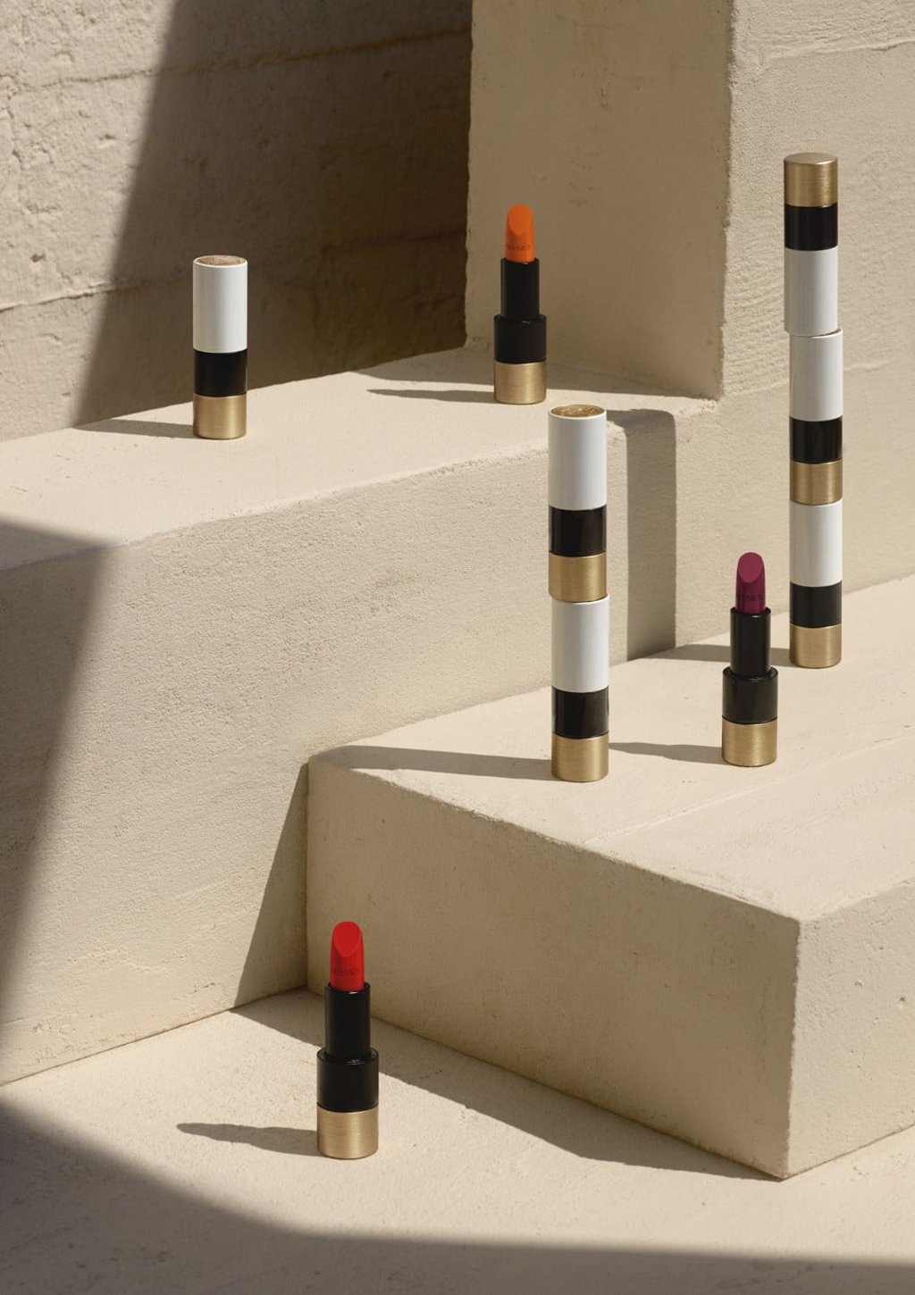 Hermès Beauty will unveil its first make-up collection to beauty consumers in early March, 2020, with a line of lipsticks as its first offering. Photo: Hermès Hermès Beauty will unveil its first make-up collection to beauty consumers in early March, 2020, with a line of lipsticks as its first offering. Photo: Hermès