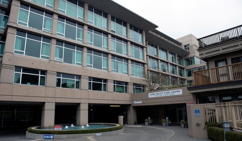 The Lynn Valley Care Centre in North Vancouver was named as the site of a coronavirus outbreak by provincial health authorities in British Columbia. Photo: Reuters