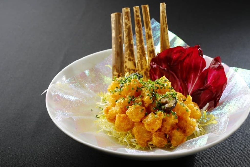 Rock shrimp tempura.