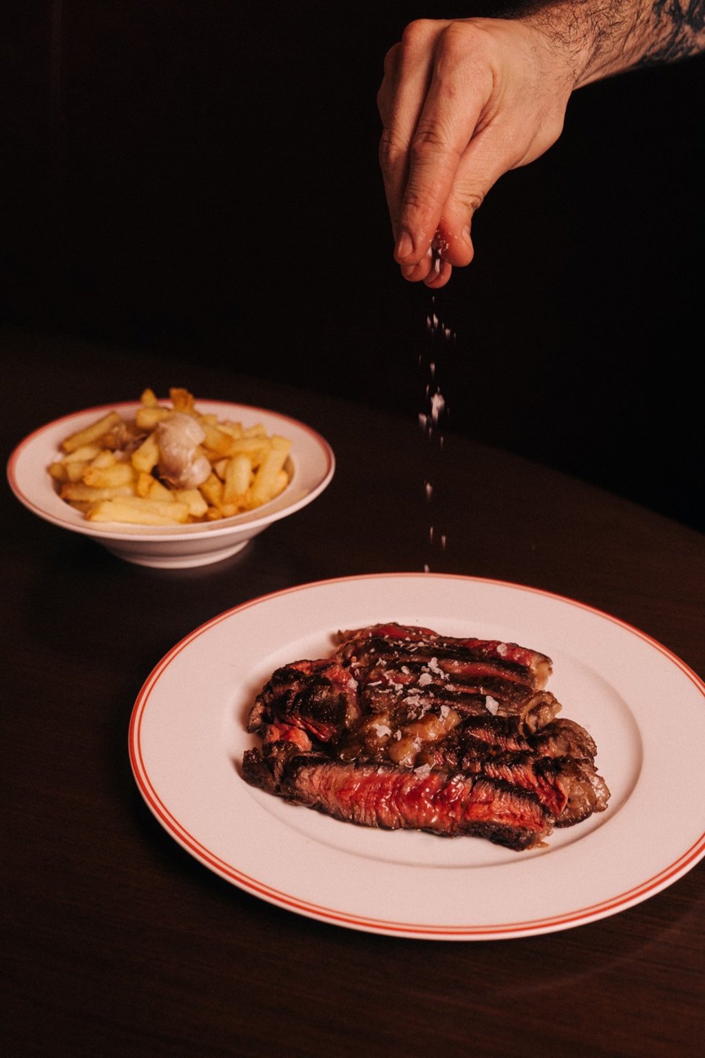 Rubia Gallega steak and patatas fritas at Rubia. Photo: Handout Rubia Gallega steak and patatas fritas at Rubia. Photo: Handout