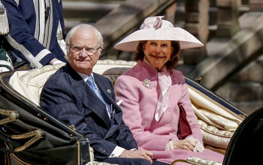 King Carl XVI Gustaf and Queen Silvia of Sweden. Photo: EPA